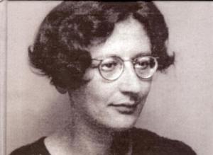 Simone Weil - Forrás: http://www.apieceofmonologue.com/2009/11/susan-sontag-on-simone-weil.html