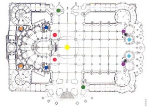 Sagrada Familia alaprajz