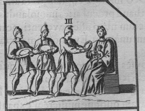 Adoratio magorum. Aringhius Roma subterranea novissima (p. 46.)