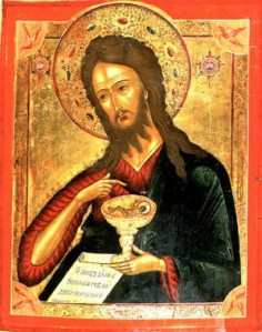 Keresztelő Szent János és Agnus Dei